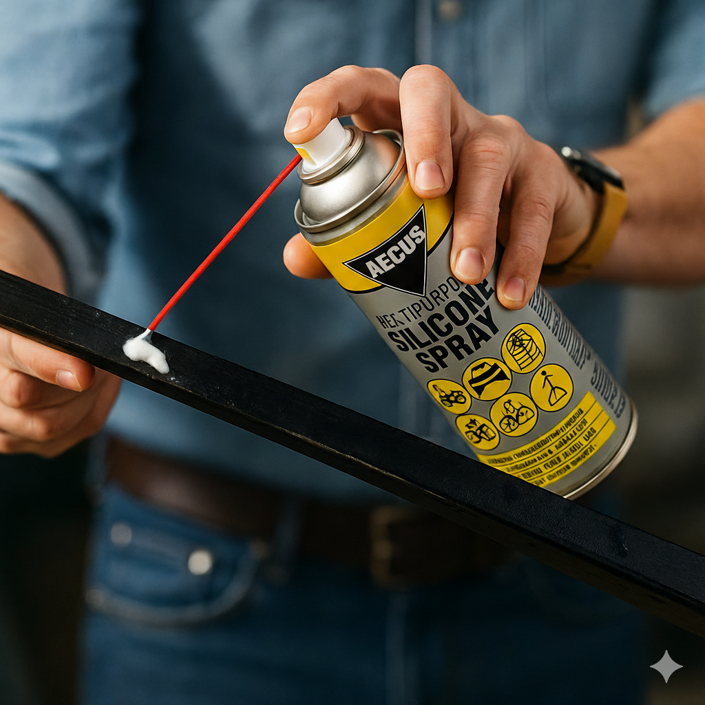 Multipurpose Silicone Spray for Car & Home – Lubricant, Protector & Shine