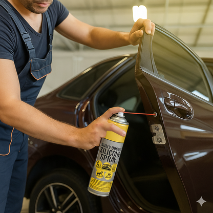 Multipurpose Silicone Spray for Car & Home – Lubricant, Protector & Shine