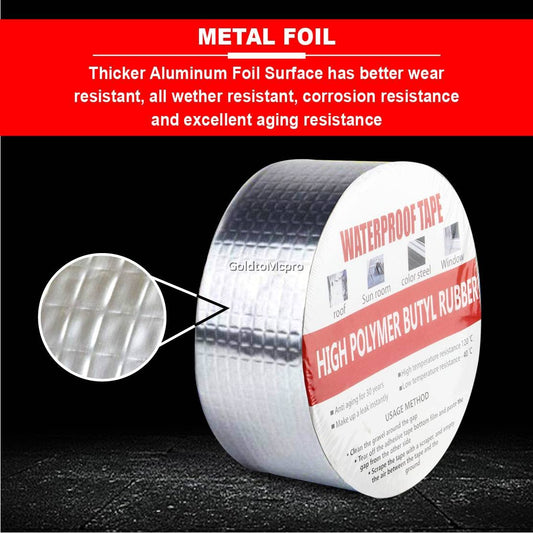 ⏱️ InstaFix Waterproof Aluminum Leak Tape🔥