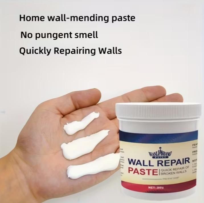 QuickFix Wall Repair Paste – Crack & Hole Filler (200g)